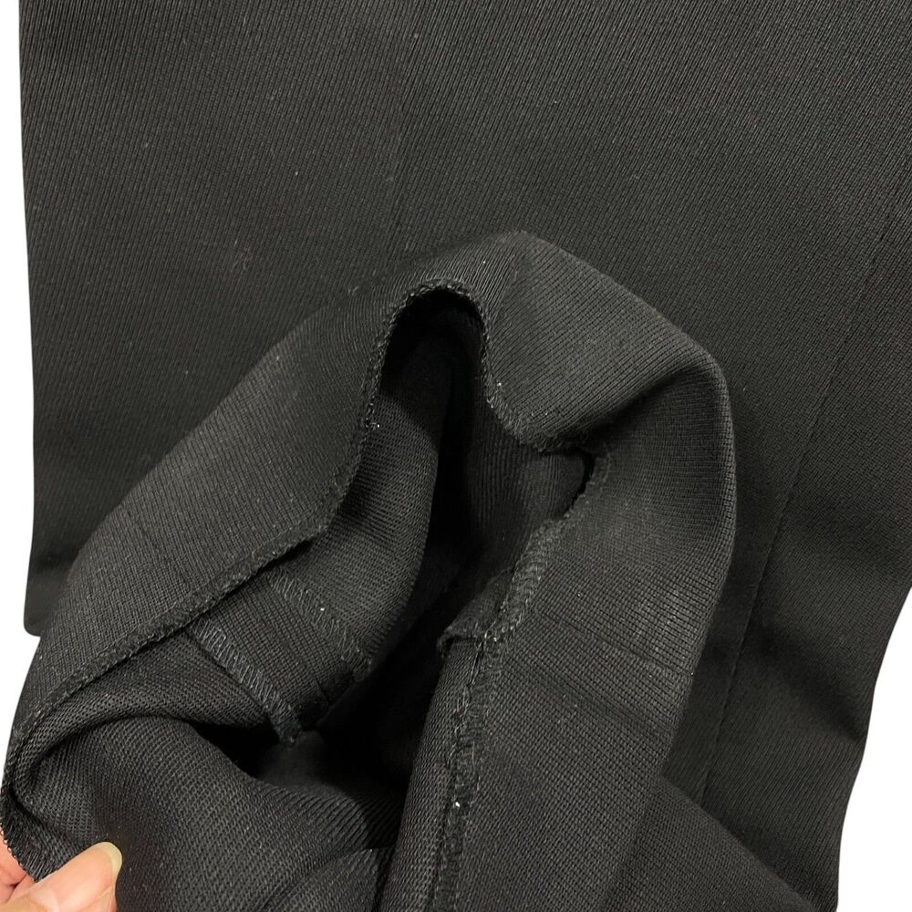 Lauren Ralph Lauren 6 Black Dress Pants (loose hem) 100% Wool - Picture 4 of 6